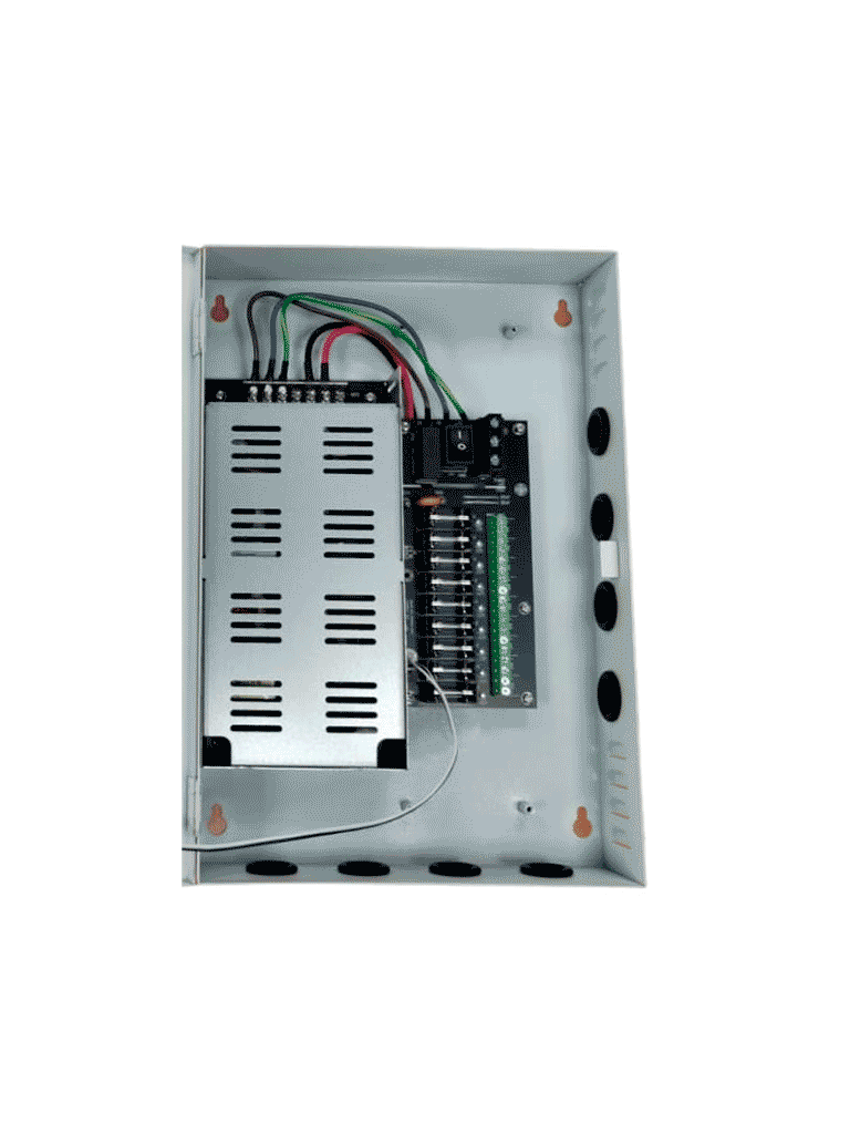 DAHUA DH-PFM342-9CH - Fuente de Poder de 12 Vcc 10 Amper/ Con Distribuidor para 9 Camaras/ Indicadores Led por Canal/ Voltaje de Entrada de 90 Vca-264V/ Fusibles Intercambiables/ Gabinete Metalico con Cerradura/ Protección Contra Descargas/ DAHUA DH-PFM342-9CH - Fuente de Poder de 12 Vcc 10 Amper/ Con Distribuidor para 9 Camaras/ Indicadores Led por Canal/ Voltaje de Entrada de 90 Vca-264V/ Fusibles Intercambiables/ Gabinete Metalico con Cerradura/ Protección Contra Descargas/